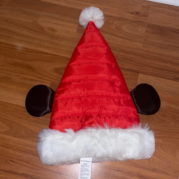 Disney Other - Disney Parks Micke Mouse Santa hat nwt